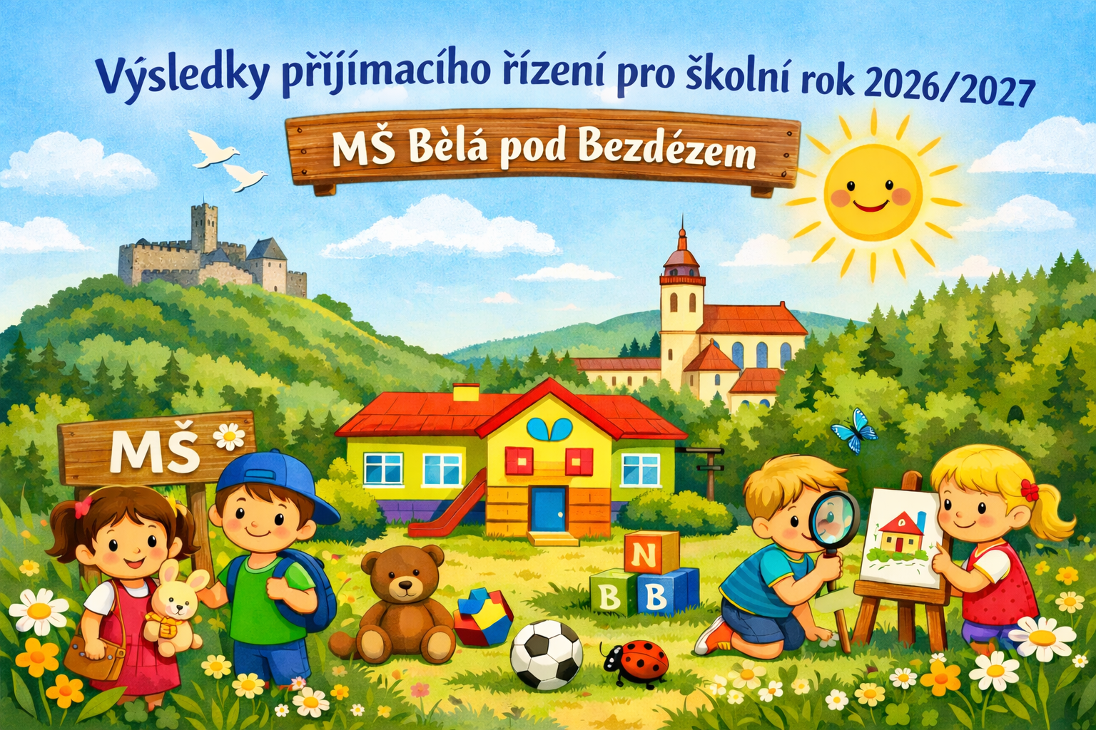 Výsledky přijímacího řízení pro školní rok 2026/2027