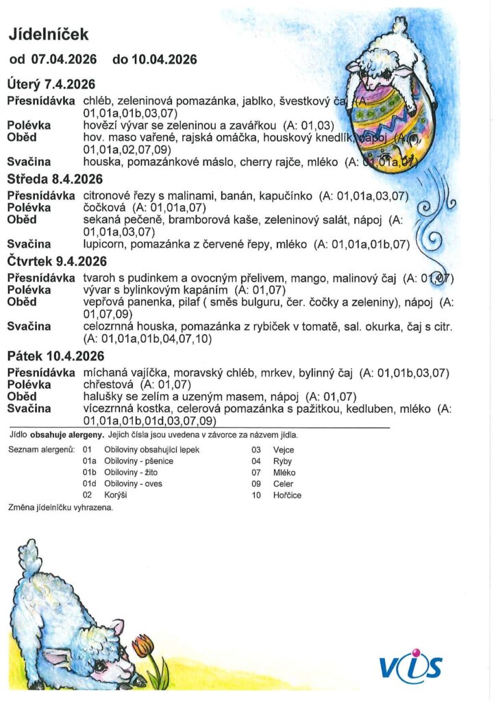 Jídelníček Velenského + Mladoboleslavská – náhled